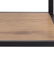 Actona Black Oak Seaford Bookcase with 5 Shelves - Image 5 of 6