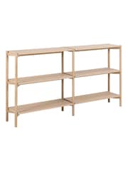 Actona White Braidwood Bookcase with 4 Shelves - Image 1 of 4