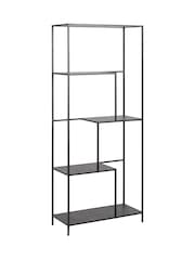 Actona Black Infinity Bookcase with 4 Shelves - Image 3 of 6