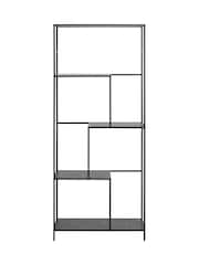 Actona Black Infinity Bookcase with 4 Shelves - Image 4 of 6