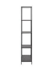 Actona Black Infinity Bookcase with 4 Shelves - Image 5 of 6