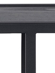Actona Black Seaford Octagonal Metal Wall Shelf - Image 5 of 6