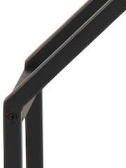 Actona Black Oak Seaford Octagonal Metal Wall Shelf - Image 4 of 6