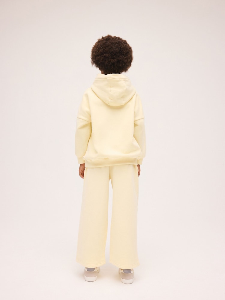 Yellow Embroidered Detail Hoodie (3-16yrs) - Image 2 of 10 Yellow Embroidered Detail Hoodie (3-16yrs) - Image 2 of 10