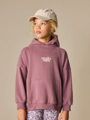 Brown Embroidered Detail Hoodie (3-16yrs) - Image 1 of 8