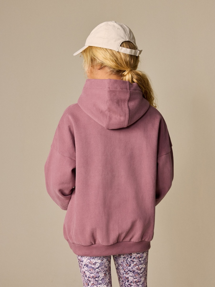 Brown Embroidered Detail Hoodie (3-16yrs) - Image 2 of 8
