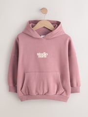 Brown Embroidered Detail Hoodie (3-16yrs) - Image 5 of 8