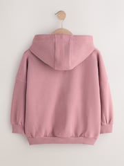 Brown Embroidered Detail Hoodie (3-16yrs) - Image 6 of 8