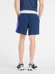 New Balance Navy Fast Days 7inch Shorts - Image 2 of 6