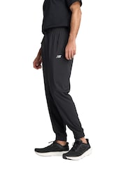 New Balance Black Essentials Woven Joggers - Image 3 of 6