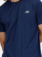 New Balance Navy Essentials T-Shirt - Image 4 of 4