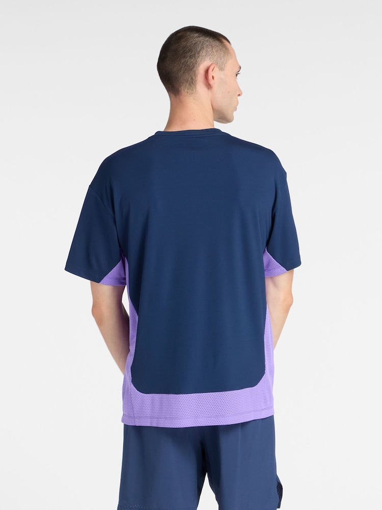 New Balance Teal Blue Fast Days T-Shirt - Image 2 of 6