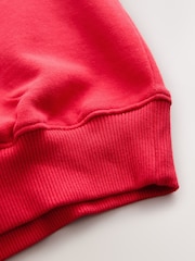 Red Embroidered Detail Sweatshirt (3-16yrs) - Image 8 of 8