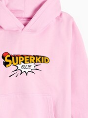 Personalised Boys Superkid Hoodie by Stitch Style - Image 3 of 4