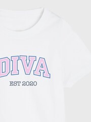 Personalised Girls Diva Pyjamas by Stitch Style - Image 2 of 4