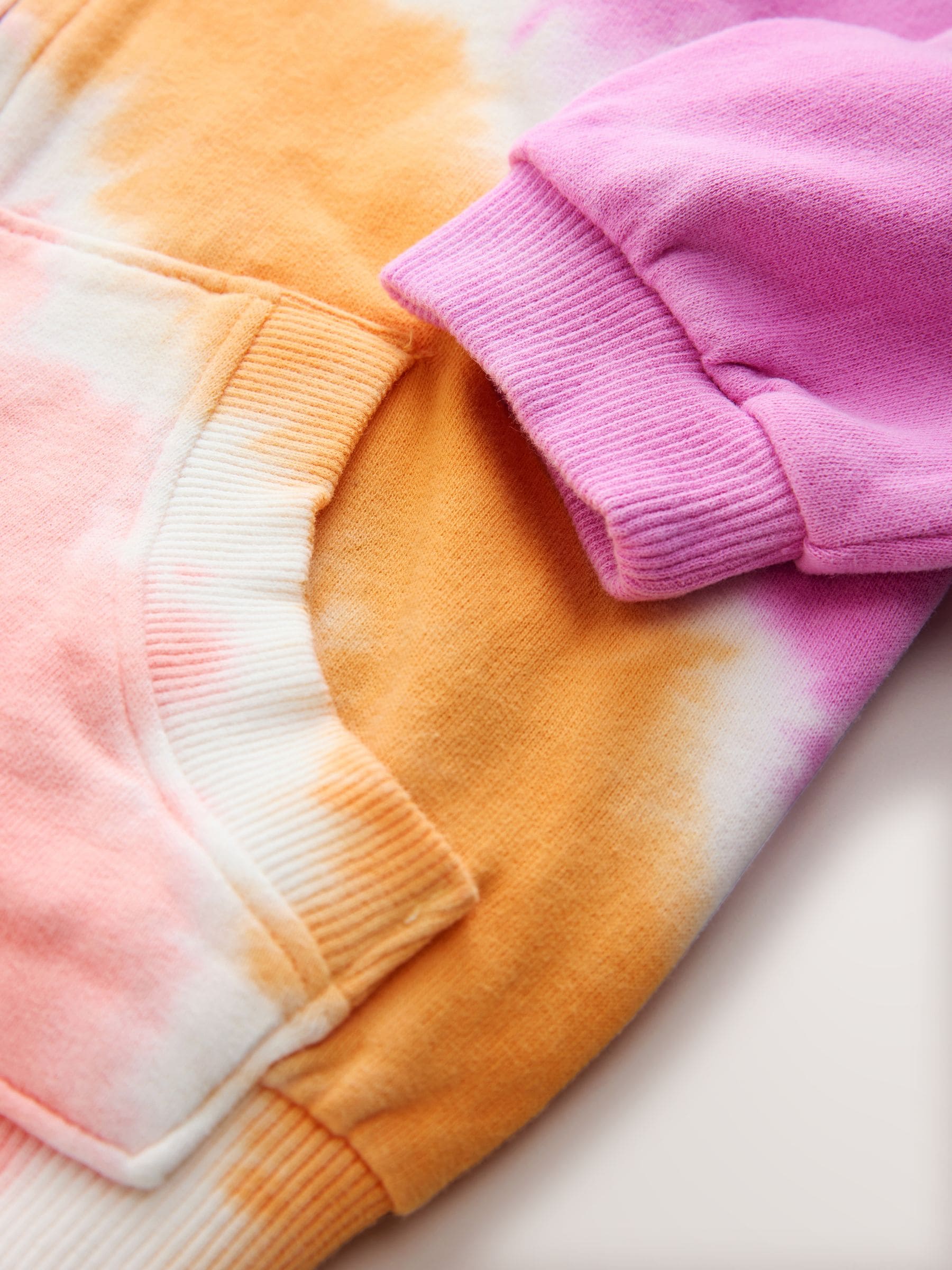 Buy Pink Multi Tie Dye Zip Up Hoodie (3-16yrs) from Next USA
