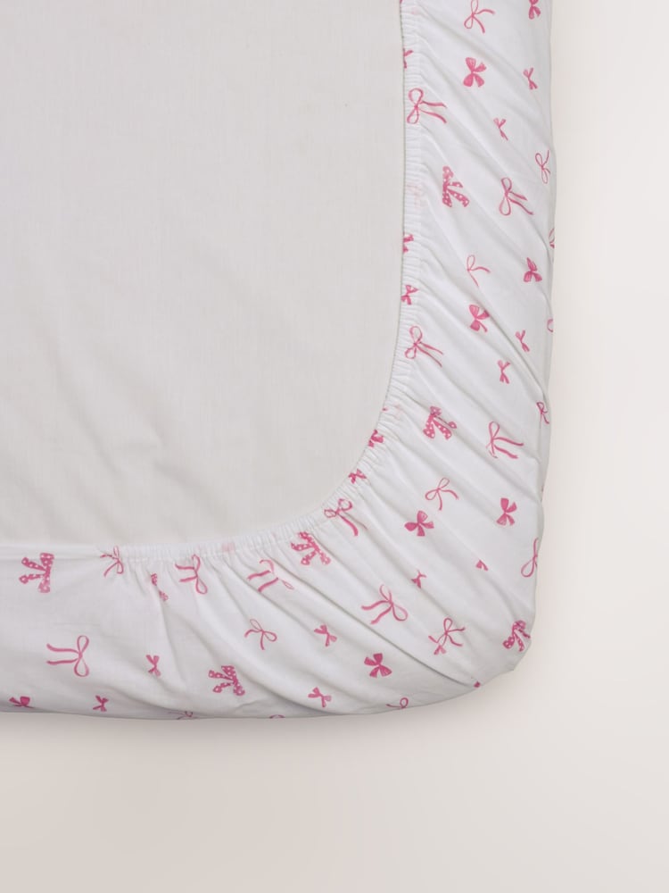 2 Pack Pink Ballerina Fitted Sheets - Image 6 of 6