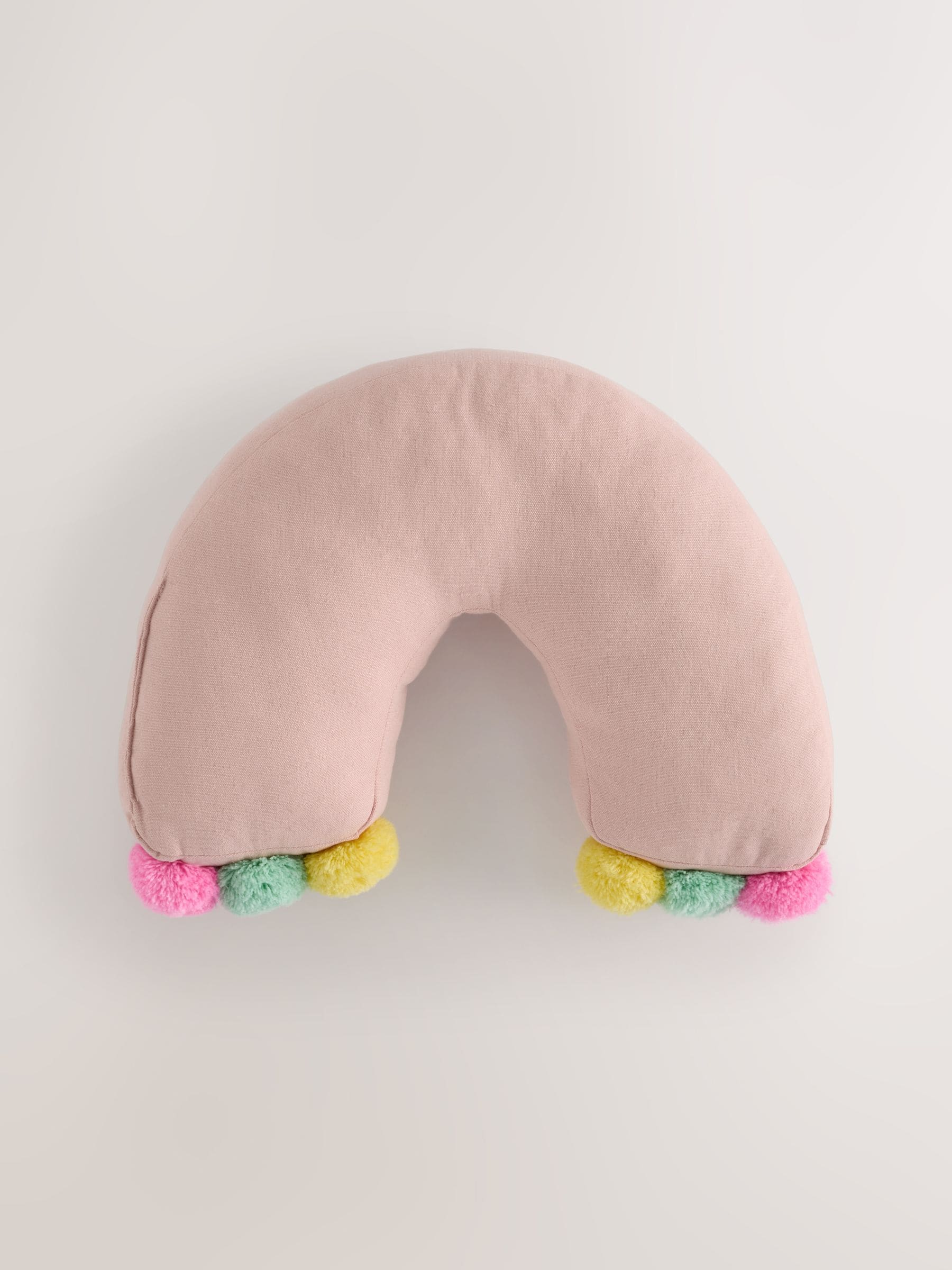 Buy Bright Rainbow Pom Cushion from Next Canada