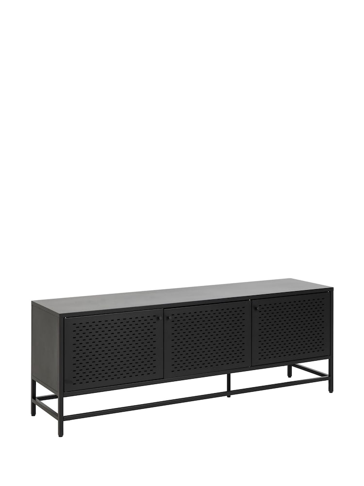 Actona Black Newcastle 3 Door Sideboard - Image 6 of 6
