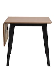 Actona Black Oak Roxby Extending 2-4 Seater Dining Table - Image 5 of 6