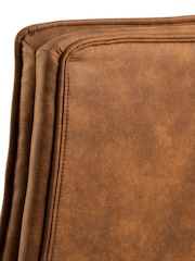 Actona Brown Brad Swivel Office Chair - Image 6 of 6