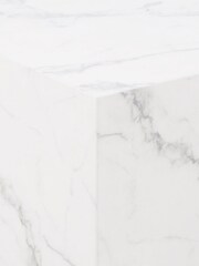 Actona White Dice Square Coffee Table Set - Image 6 of 6