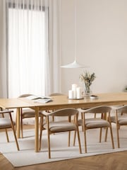 Actona Oak Atlantic Dining Table - Image 2 of 6