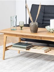 Actona Oak Emma Coffee Table - Image 2 of 5