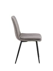 Actona Brown Becca Dining Chair Set of 4 - Image 5 of 6