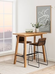 Actona Oak Chara Bar Table - Image 2 of 6