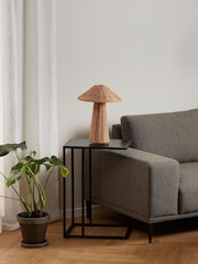 Actona Black Seaford Metal Side Table - Image 1 of 6