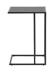 Actona Black Seaford Metal Side Table - Image 5 of 6
