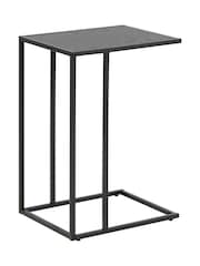 Actona Black Seaford Metal Side Table - Image 6 of 6