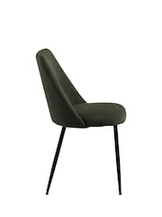Actona Green Ines Dining Chair Set of 4 - Image 6 of 6