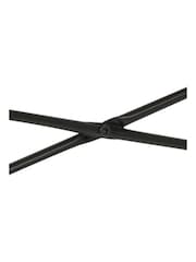 Actona Black Oak Seaford Desk - Image 6 of 6