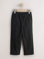 Crno - Povučene pletene pantalone (3-16godina) - Slika 3 od 6