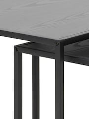 Actona Black Seaford Nest of Tables - Image 5 of 5