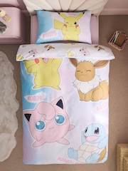 Pink Ombre Pokemon Duvet Cover and Pillowcase Set - Image 3 of 6