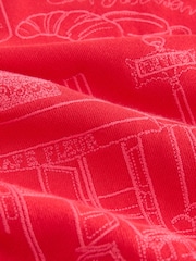 Red Embroidered Sweatshirt - Image 7 of 7