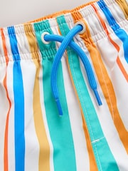 Multi Stripe Printed Swim Shorts (3mths-7yrs) - Image 7 of 8