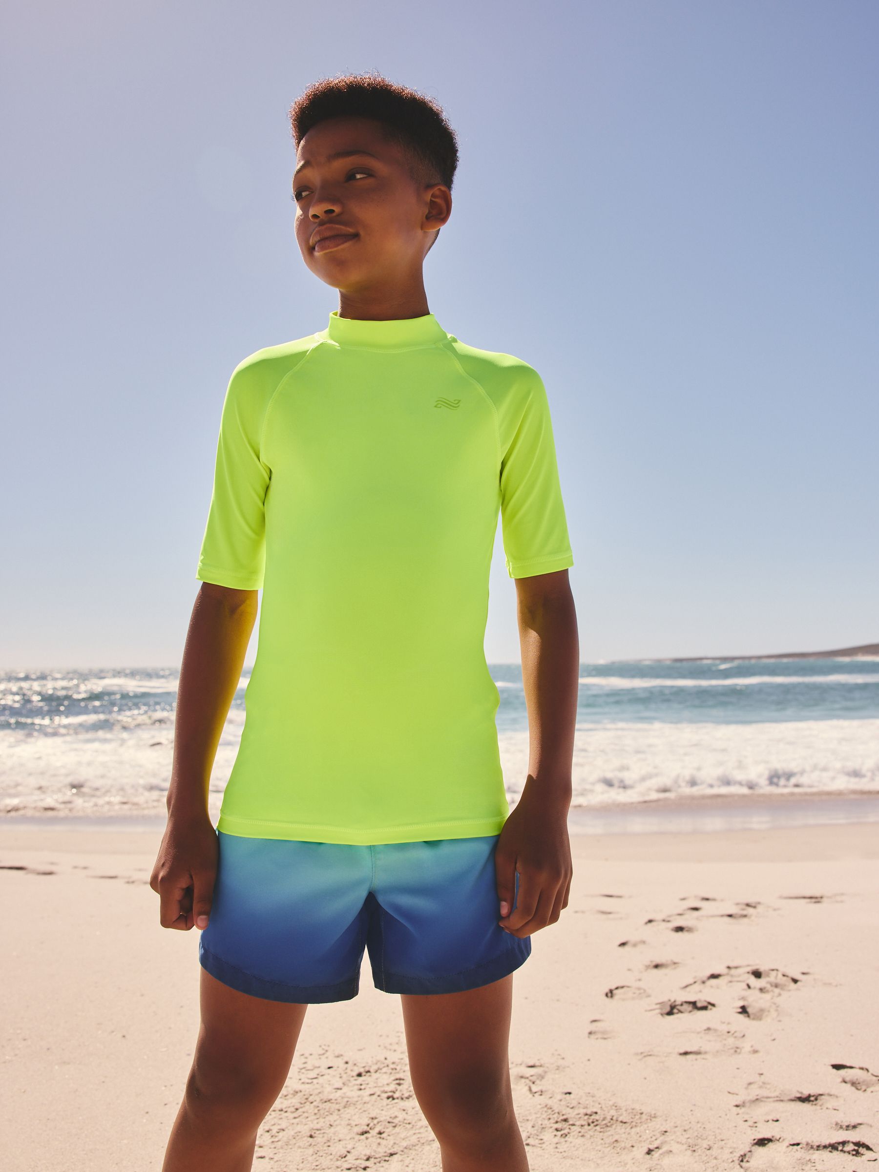 Buy Yellow Short Sleeve Rash Vest (1.5-16yrs) from Next USA