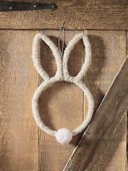 Spring Easter Bunny Wreath - სურათი 1 2-დან