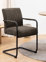 Actona Grey Adele Dining Chair Set of 2 - Image 2 of 6
