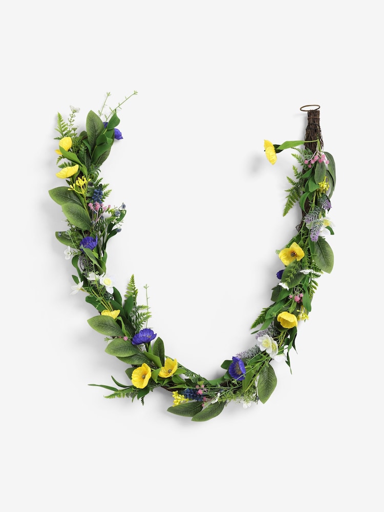 Green Spring Floral Garland - Image 4 of 4