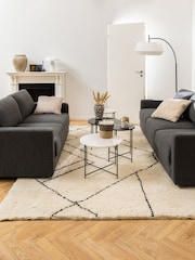 Actona White Medium Avila Side Table - Image 2 of 6