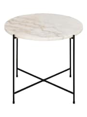 Actona White Medium Avila Side Table - Image 6 of 6