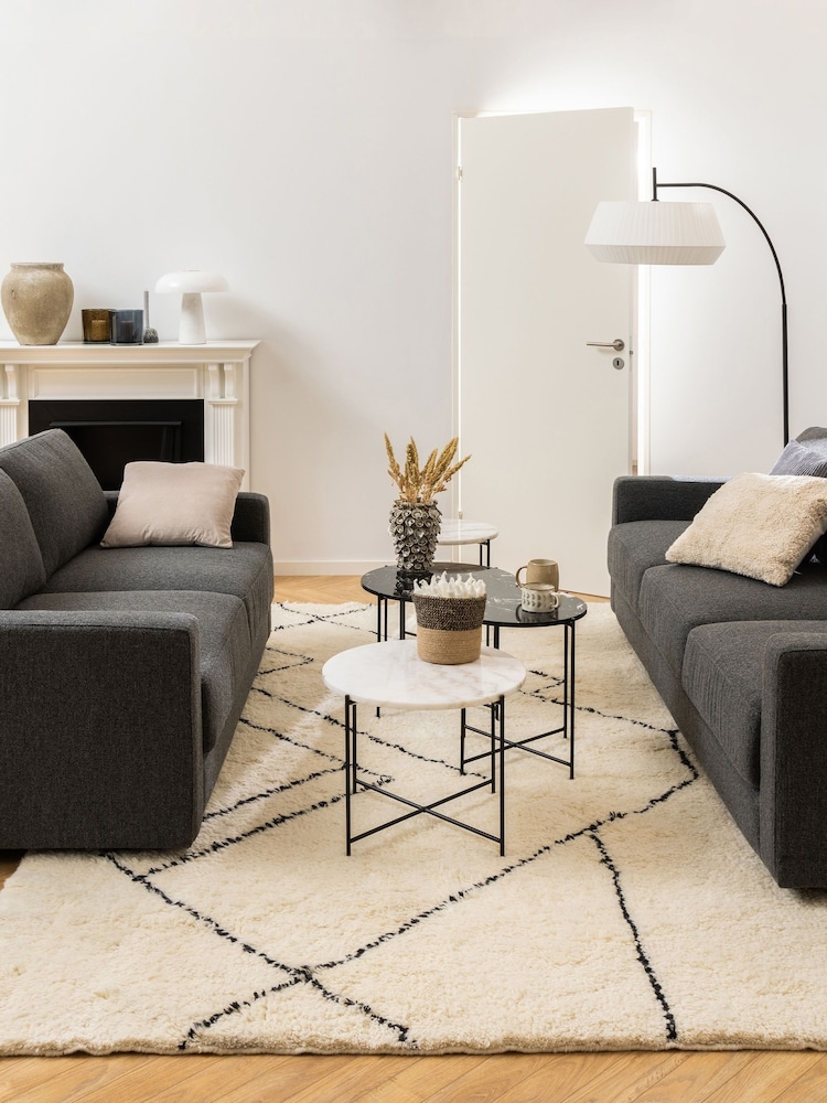 Actona White Small Avila Side Table - Image 1 of 6