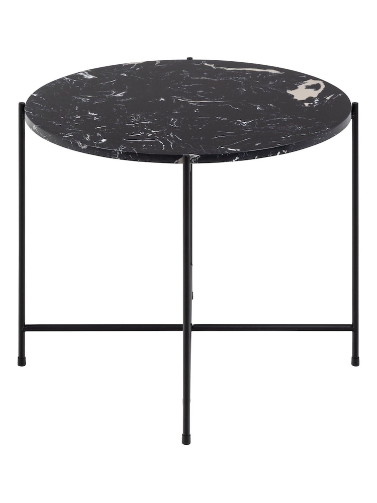 Actona Black Medium Avila Side Table - Image 6 of 6