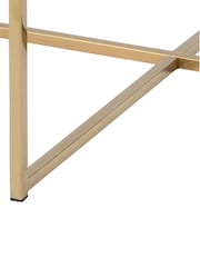 Actona White Alisma Round Coffee Table - Image 6 of 6