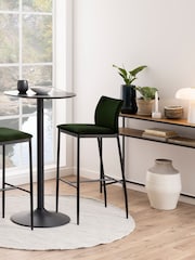 Actona Oak Seaford Metal Console Table - Image 2 of 6